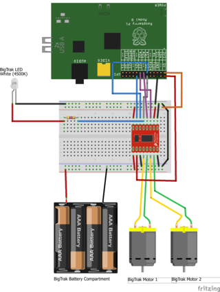 Created using Fritzing